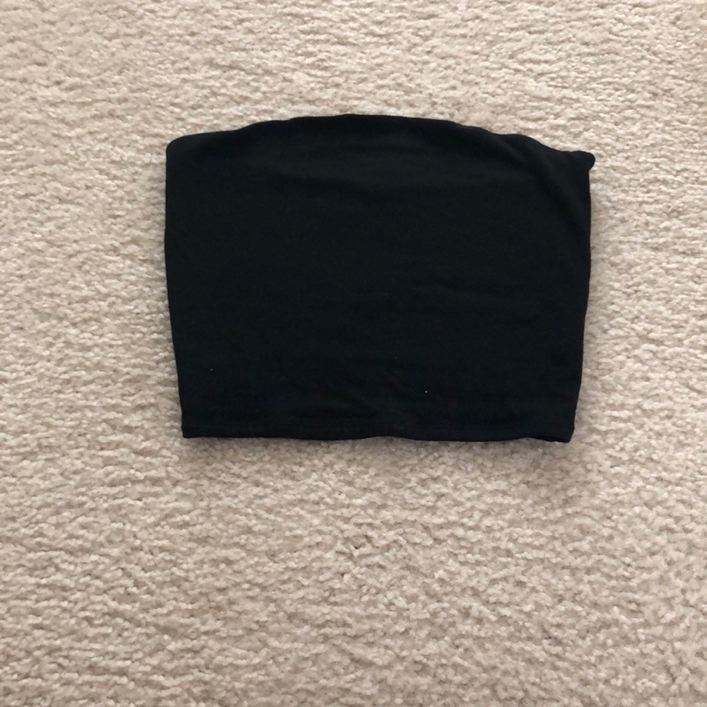 black tube top